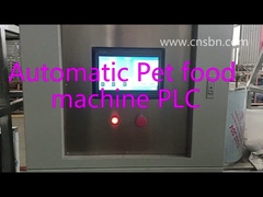 完全に自動ペット犬猫 SLG 70 PLC制御とツインスクリュー挤出機生産ライン