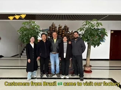 自動ペットフードと猫フード生産ライン,ブラジルからの顧客