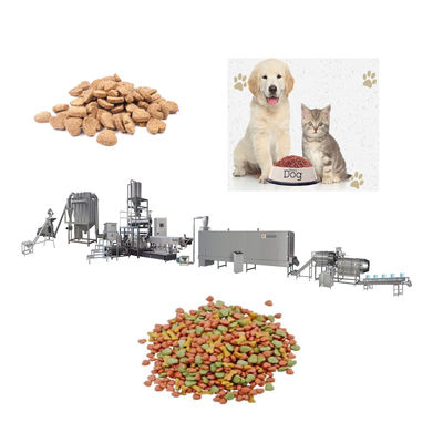 SBN 自動ペット・キャット・フード製造加工ライン, 犬用フード製造機械 Ss 304