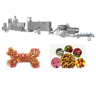 全自動犬用食品加工工場 高効率 120-150KG/H