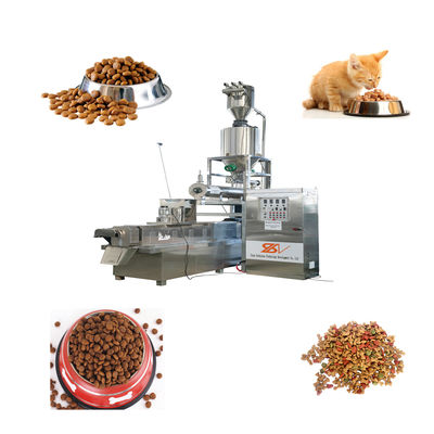全自動犬用食品加工工場 高効率 120-150KG/H
