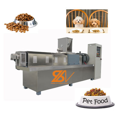 完全に自動で500kg/hペット犬用機器の生産ライン