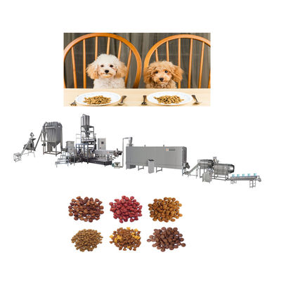 自動犬猫ペットフード生産ライン 容量150-5000kg/hのステンレス鋼304製