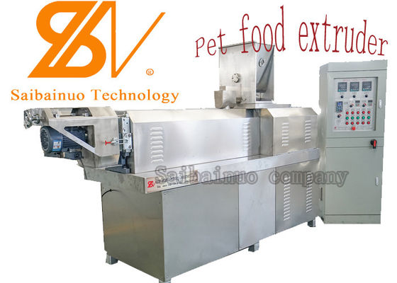Dry Forming Kibble Automatic Extruder Dog Food Making Machine Line