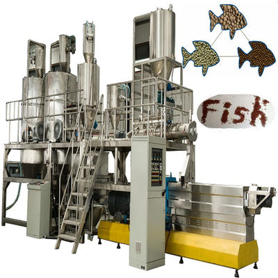 機械電気エネルギーを作る対ねじ2TPH浮遊魚の供給の餌