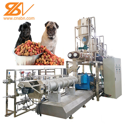ステンレス鋼の1-6Ton/H飼い犬の食糧製造工場